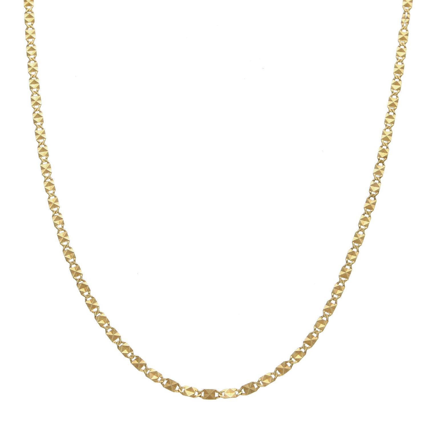 Złoty łańcuszek 585 o szerokości 1,5 mm DIA-LAN-1191-585 1,5mm ✅ Nowoczesny splot łańcuszka o bardzo eleganckim i modnym wyglądzie. ✅.jpg